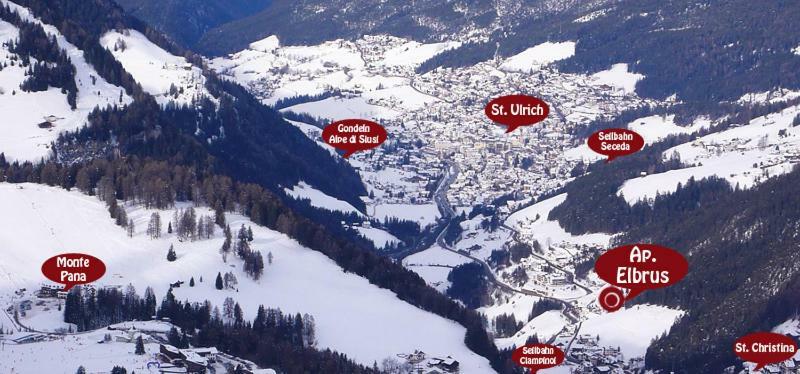 Appartamenti Elbrus Santa Cristina Val Gardena Exterior photo